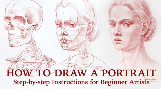 How to Draw a Portrait - Book